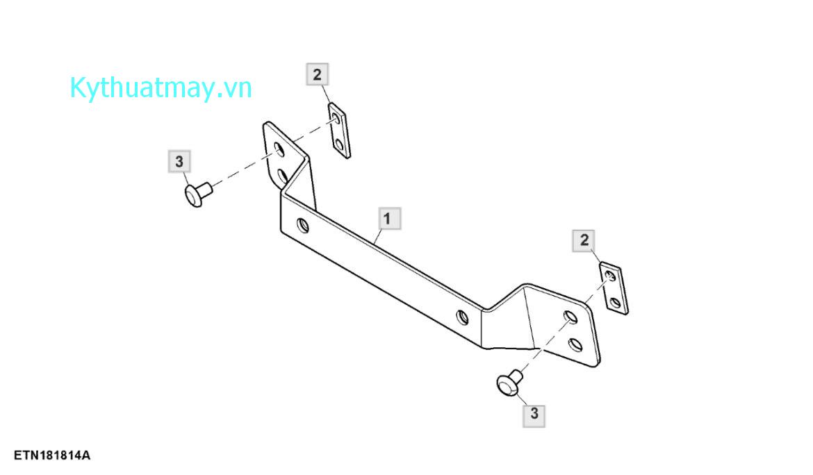 Biển số xe trước - ST912209